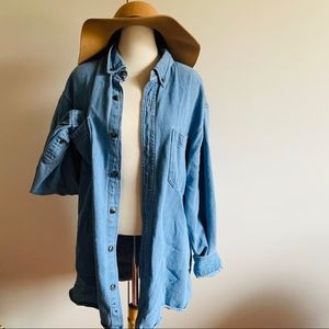 Boyfriend Jean Button Up